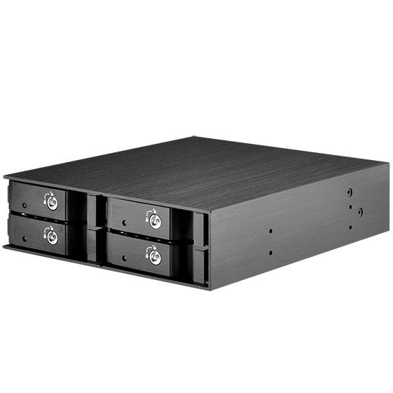 Silverstone FS204 Zwart