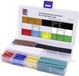 Tru Components T1807CA005 Krimpkous assortiment Rood, Blauw, Geel, Groen, Transparant, Bruin, Wit, Zwart Krimpverhouding:3:1 118 onderdelen