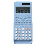 NEWYES Wetenschappelijke rekenmachine 82 MS, 401 functies & 2-line display schoolrekenmachine met beschermhoes voor junior, medium en student