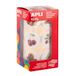 APLI Kids 20052 - Rol met ronde educatieve stickers van 33 mm met illustraties van bomen en hun fruit