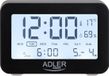 Adler AD 1196B - Wekker / klok - AA batterij - wekker - met thermometer - zwart