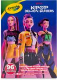 Crayola K-Pop Demon Hunters - Kleurboek - 96 Pagina's