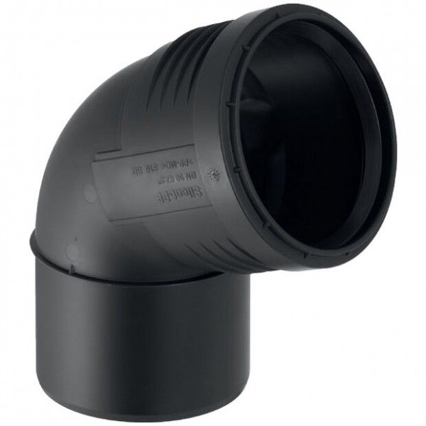 Geberit 390523141 boog Silent-PP met mof, 67,5 graden DN 110