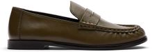 Sacha - Dames - Groene suède loafers - Maat 40