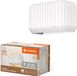 Ledvance Decor Plaster Routes Wandlamp 250 1XE27 Blanc