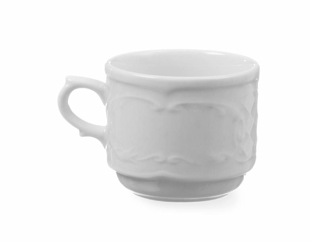 Hendi Kop 250 ml 87 x 115 x 68 mm Flora Wit Porselein