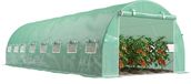 Outsunny Tunnelkas 800x300x200cm Polyethyleen Groen
