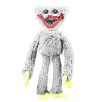 Roblox Huggy Wuggy Kissy Missy Poppy Playtime Knuffel 40 cm - Grijs