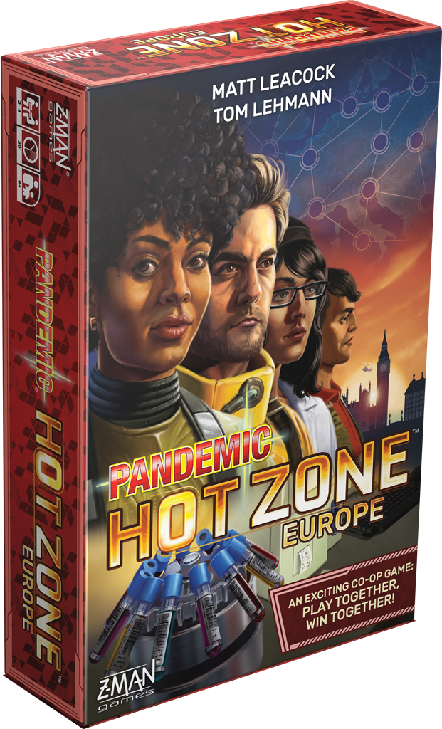 Z-Man Games Pandemic Hot Zone Europe (Engelse versie)