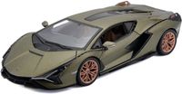 Bburago Lamborghini Sian - Modelauto - Schaal 1:24 - Groen Metalic