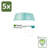 Garnier SkinActive Botanische Dagcrème Aloë Vera - 5 x 50 ml