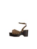 Scalpers Sandalen met riem natuurwit