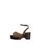 Scalpers Sandalen met riem natuurwit