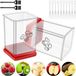 Sans marque Coupe-tasse Ensemble de trancheuse pour coupe efficace de fruits et légumes
