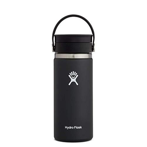 Hydro Flask Coffee Drinkfles met Flex Sip Deksel 473ml, black 2020 BPA-vrije Bidons