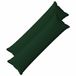 vidaXL - Kussensloop - 2 stuks - HOUTEN - Donkergroen - 40 x 145 cm - Faux Linnen