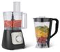 Merkloos Keukenmachine keukenrobot Blender - 800 W - 2,4 l kom en 1,5 l kan - Zwart