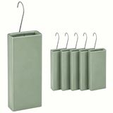 Merkloos Relaxdays Waterverdamper radiator - set van 6 - 400 ml - keramiek - salie