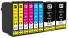 Epson Cartouches d'encre pour Epson 27, 27XL, set de 8, compatible