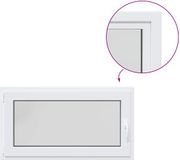vidaXL Kelderraam RISOR 110 x 55 cm PVC en glas