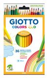 Giotto F278500 Pastelpotloden - Verschillende kleuren - 36 stuks