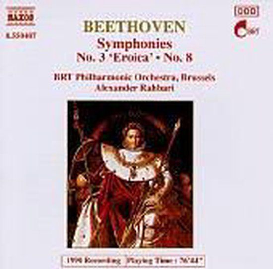 Beethoven: Symphonies Nos. 3 & 8 - CD