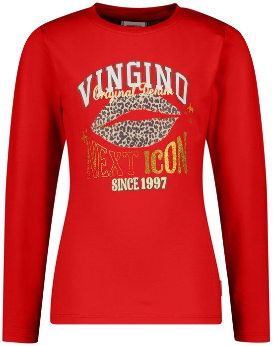 Vingino Jasmine Meisjes Top - Fiery red