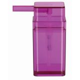 Spirella Cubo Polystyrol Zeepdispenser, Helder Fuchsia