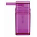 Spirella Cubo Polystyrol Zeepdispenser, Helder Fuchsia