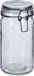 Zeller Voorraadpotten/bewaarpotten - 750 ml - glas - met beugelsluiting - D10 x H15 cm