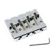 Fender 994407000 HiMass 4-snarige basbrug (brugmontage) met zinken zadels, chroom
