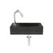 Boss & Wessing Fonteinset Compleet | Hardsteen | Hiroko 40x23x11 cm | Links | Chroom