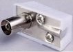 Renkforce coupleur coaxial coudé Diamètre du câble : 7,2 mm