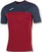 Joma Winner Shirt Korte Mouw Heren - Rood / Marine | Maat: XL