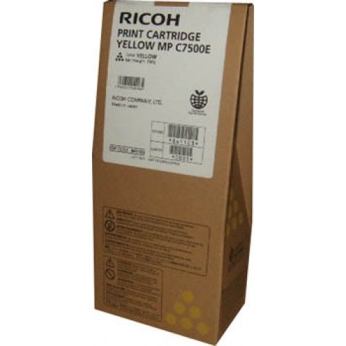 Ricoh MPC6000/7500E Yellow Toner - 841399 - 21600 Pages