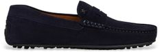 Hackett London Driver Zadelleer Mocassins