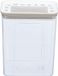 Trixie Voeder- en snackdoos, kunststof, 2,2 L/15 × 14 × 19 cm, transparant/wit