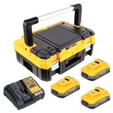 DeWalt DCBP 518 Powerstack-accu 18 V 5,0 Ah / 5000 mAh XR Li-Ion - met laadniveau-indicator