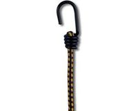 Anders Chapuis Set van 2 bungeekoorden met haak - geplastificeerd staal - weerstand 40 kg - Ø 10 mm x 1 m
