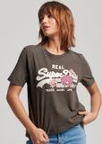 Superdry Dames tshirt Vintage Logo Narrative T-shirt