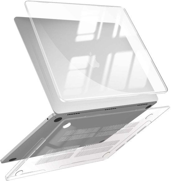 Case MYWAY Kristalhelder hoesje voor MacBook Pro 13 inch 2020/21/22 M1/M2, Transparant