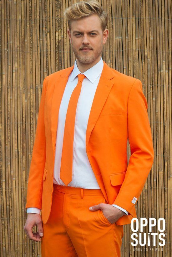 OppoSuits The Orange - Kostuum - Maat 54