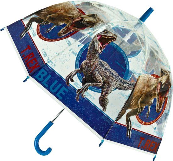 Undercover Jurassic World Paraplu - Multicolor - Aluminium Frame - Unisex