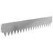vidaXL Gazonrand Staal Zilver 103 x 20 cm