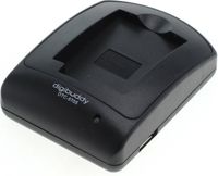 Digibuddy USB mini oplader voor Canon NB-10L - Zwart