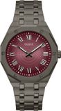 Guess - GW0575G5 - Polshorloge - Heren - Kwarts - Staal - Grijs - Rood