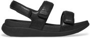 FitFlop F-Mode Go Adjustable Flatform Sandals Sandalen Plat - Zwart - Maat 37