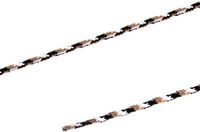 Prym Platte veters 8mm 150cm CO zwart