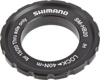 Shimano Remschijfadapter Center-Lock ring voor steekasnaven SM-HB20