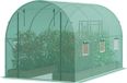 VEVOR Kas Tunnelkas Koudframe Tomatenhuis 292x196x190cm Groen